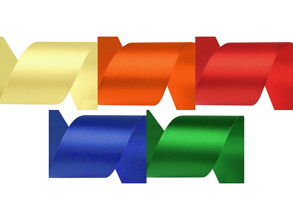 Paquets de ruban de satin par 5 m, largeur 40 mm