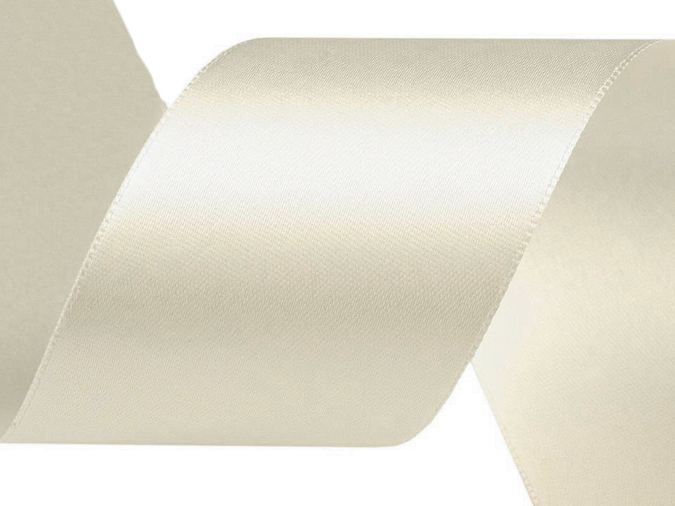 Paquets de ruban satiné double face, par 5 m, largeur 50 mm