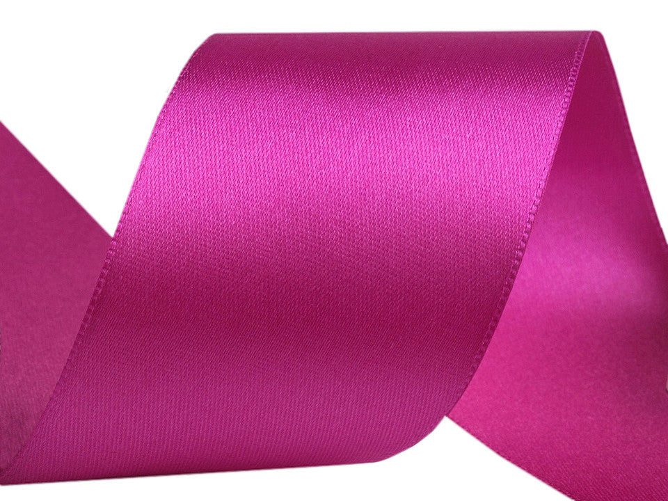 Paquets de ruban satiné double face, par 5 m, largeur 50 mm