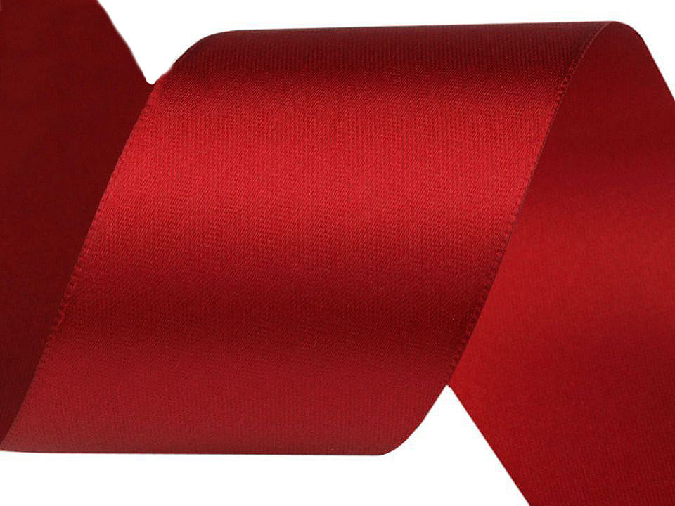 Paquets de ruban satiné double face, par 5 m, largeur 50 mm