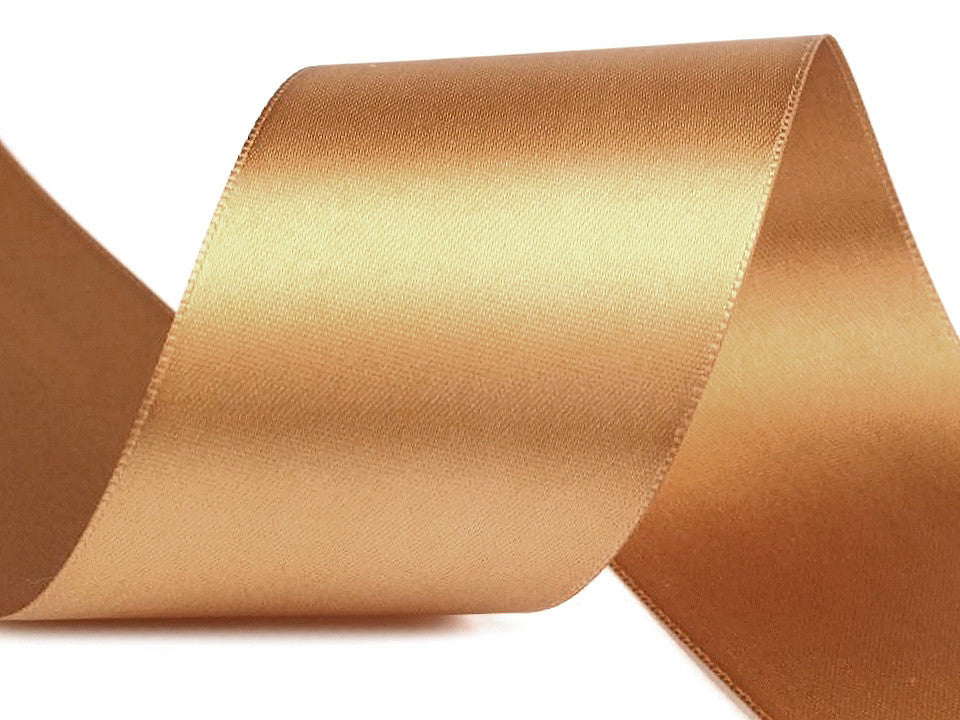 Paquets de ruban satiné double face, par 5 m, largeur 50 mm