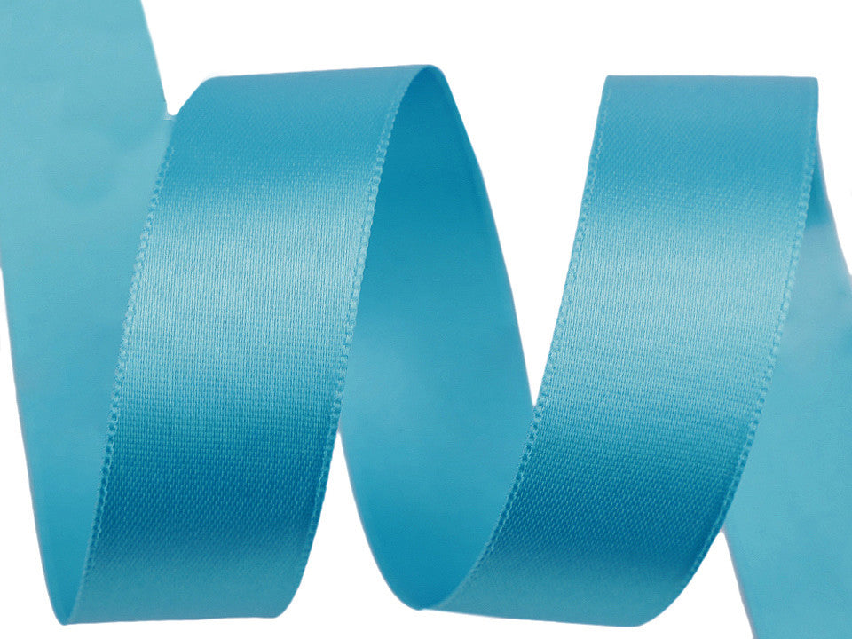 Paquets de ruban satiné double face, par 5 m, largeur 24 mm