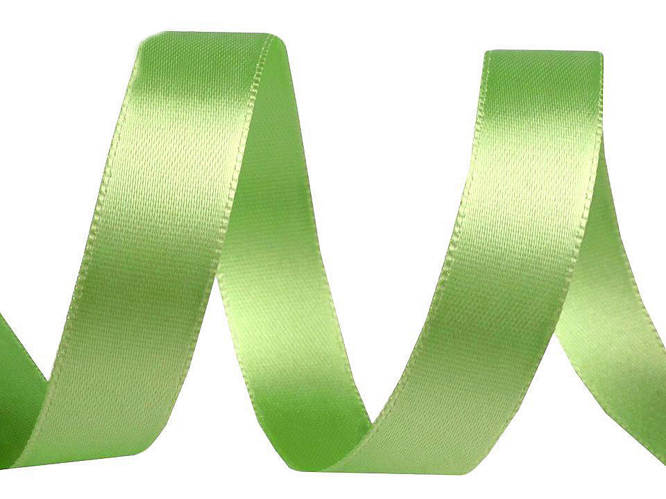 Paquets de ruban satiné double face, par 5 m, largeur 15 mm