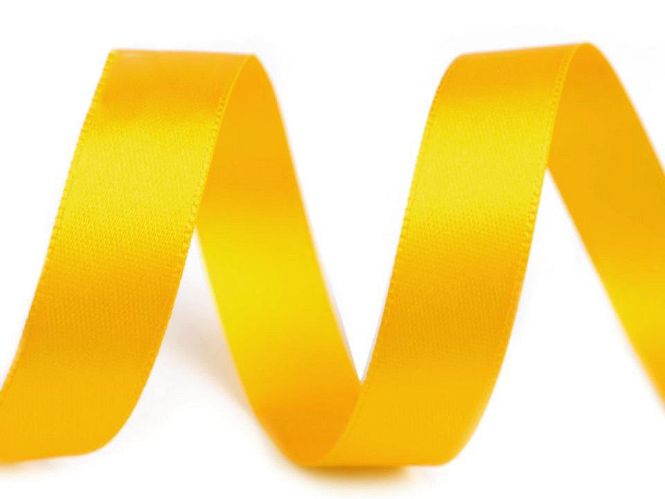 Paquets de ruban satiné double face, par 5 m, largeur 15 mm