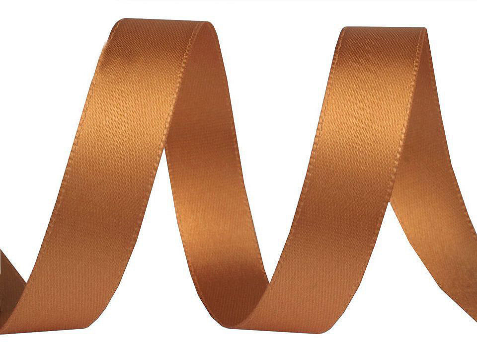 Paquets de ruban satiné double face, par 5 m, largeur 15 mm