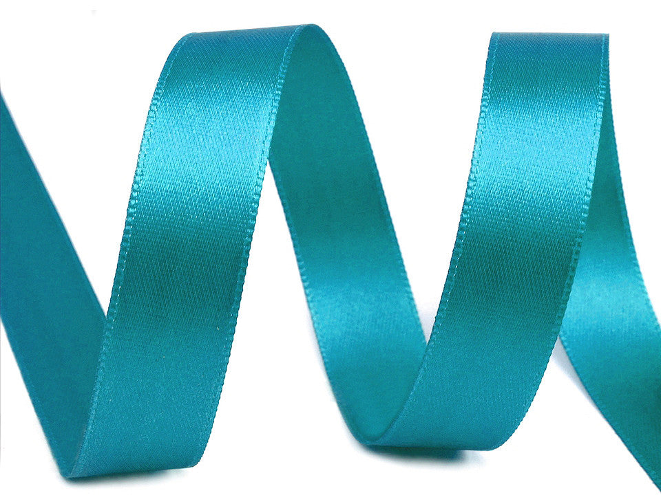 Paquets de ruban satiné double face, par 5 m, largeur 15 mm