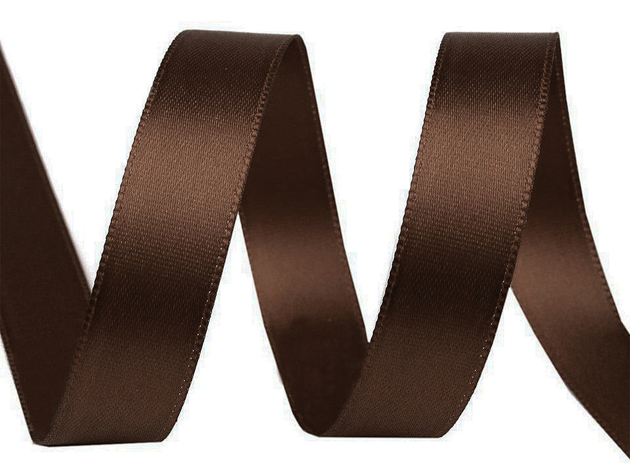 Paquets de ruban satiné double face, par 5 m, largeur 15 mm