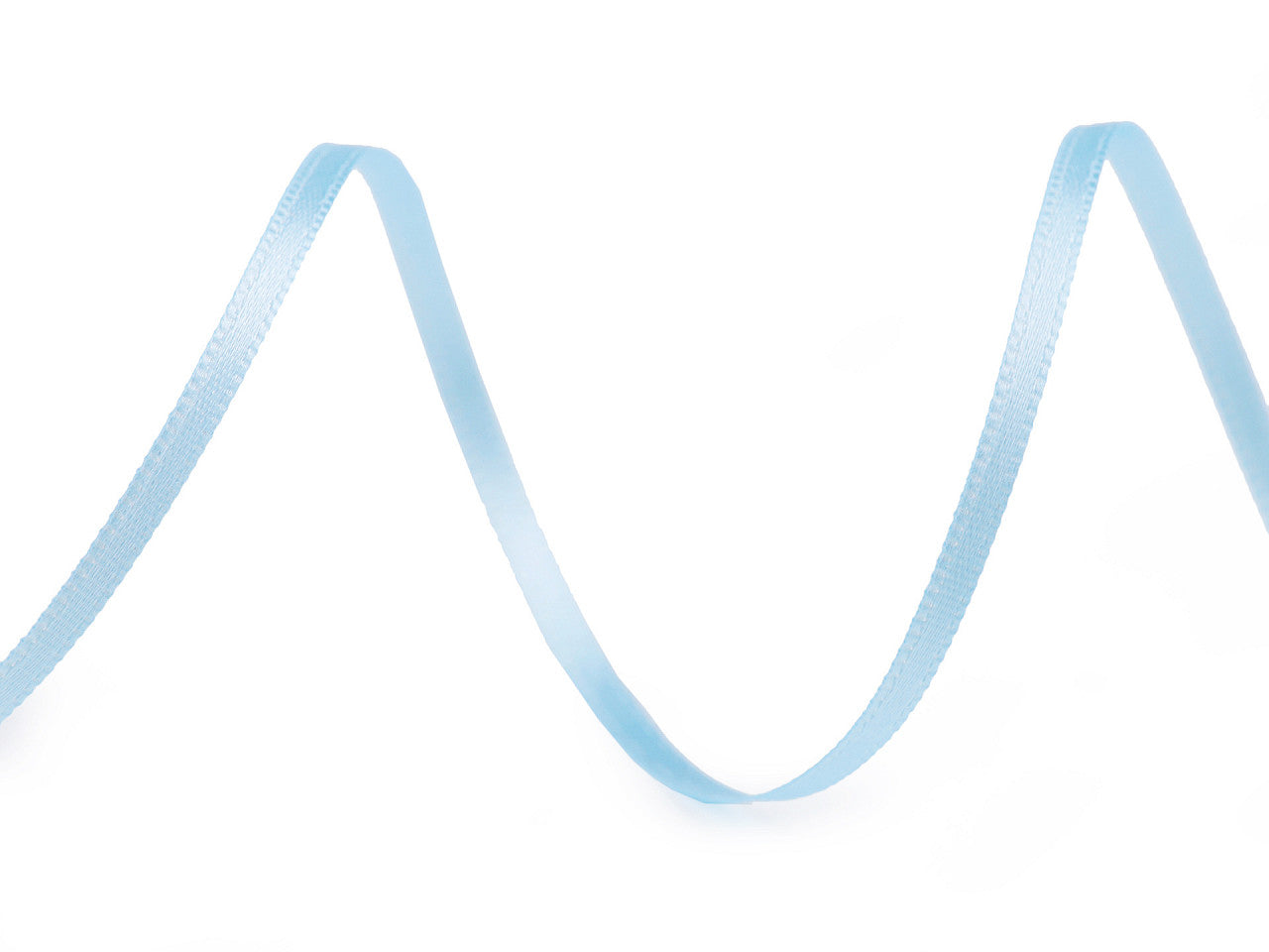 Ruban satiné double face, largeur 3 mm