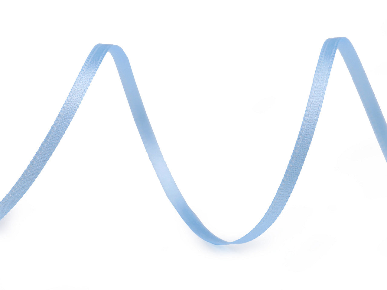 Ruban satiné double face, largeur 3 mm