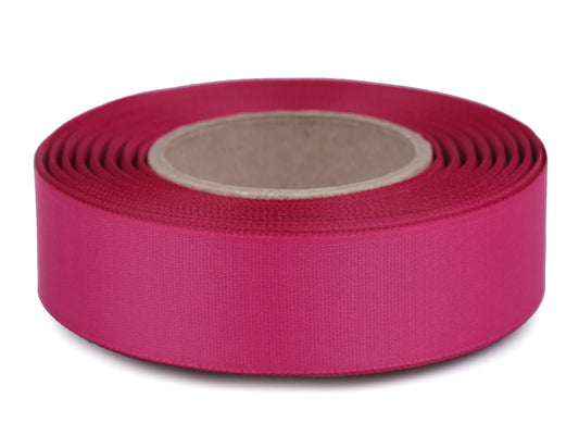 Ruban satiné double face, largeur 24 mm, mat
