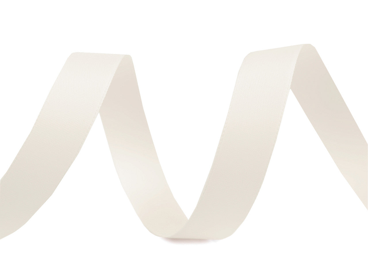 Ruban satiné double face, largeur 15 mm, mat