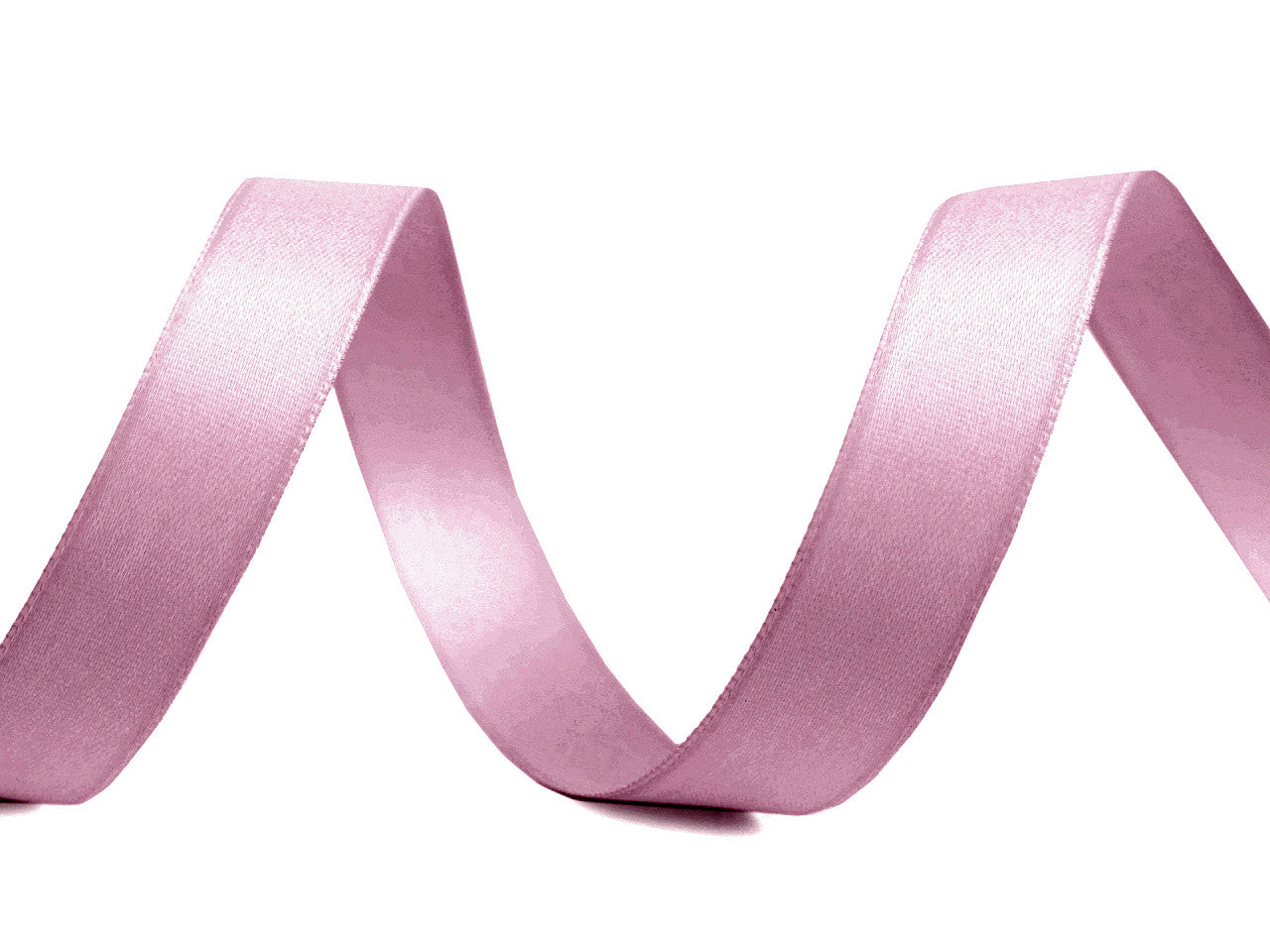 Ruban satiné double face, largeur 15 mm, mat
