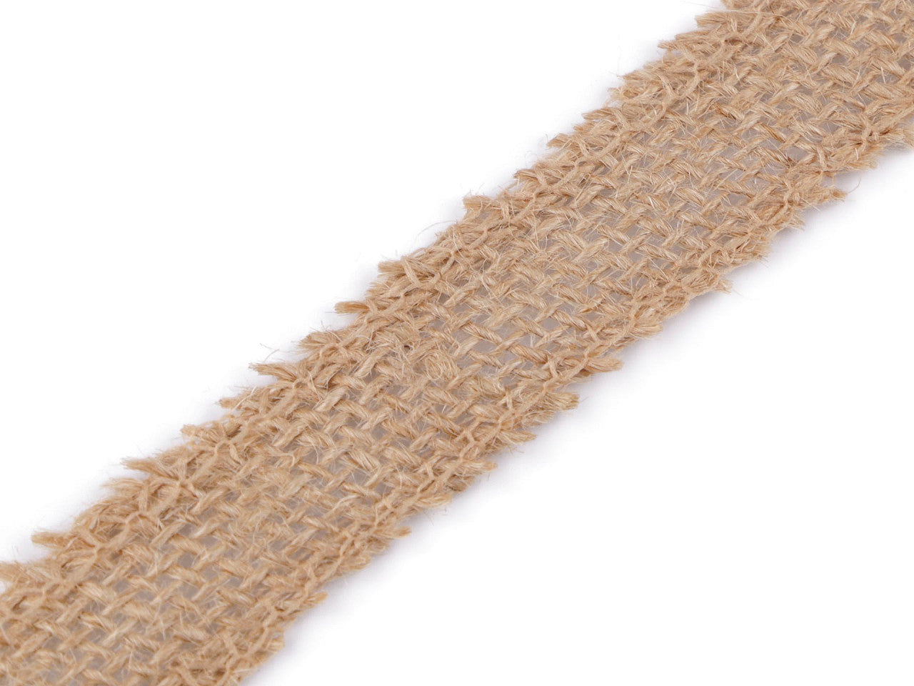 Ruban en jute, largeur 25 mm - 1m