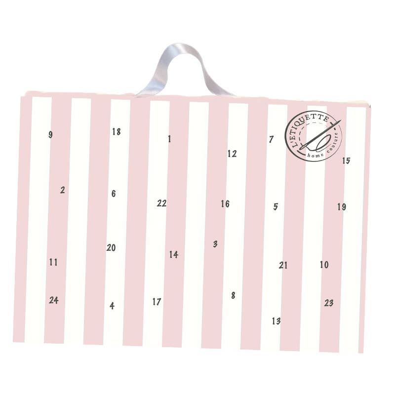 L’Étiquette Home Couture - Calendrier de L’avent 2025 VERSION FRANCAIS