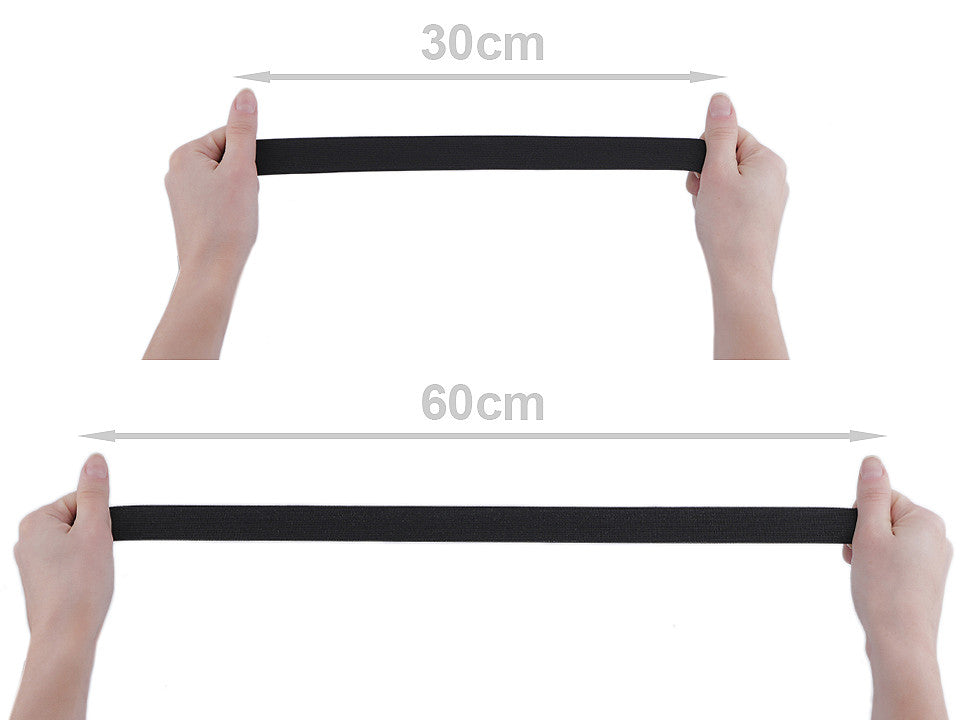 Élastique tissé, largeur 25 mm