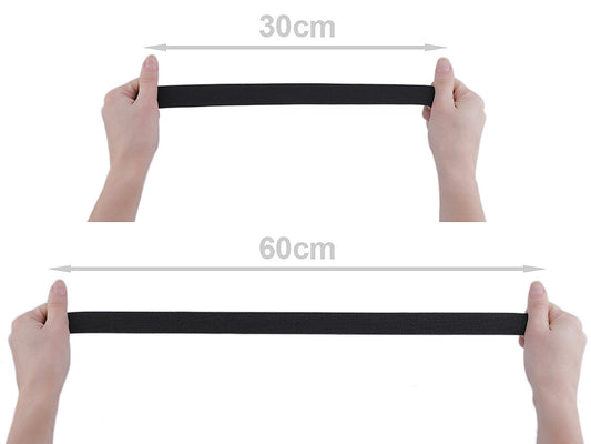 Élastique tissé, largeur 25 mm