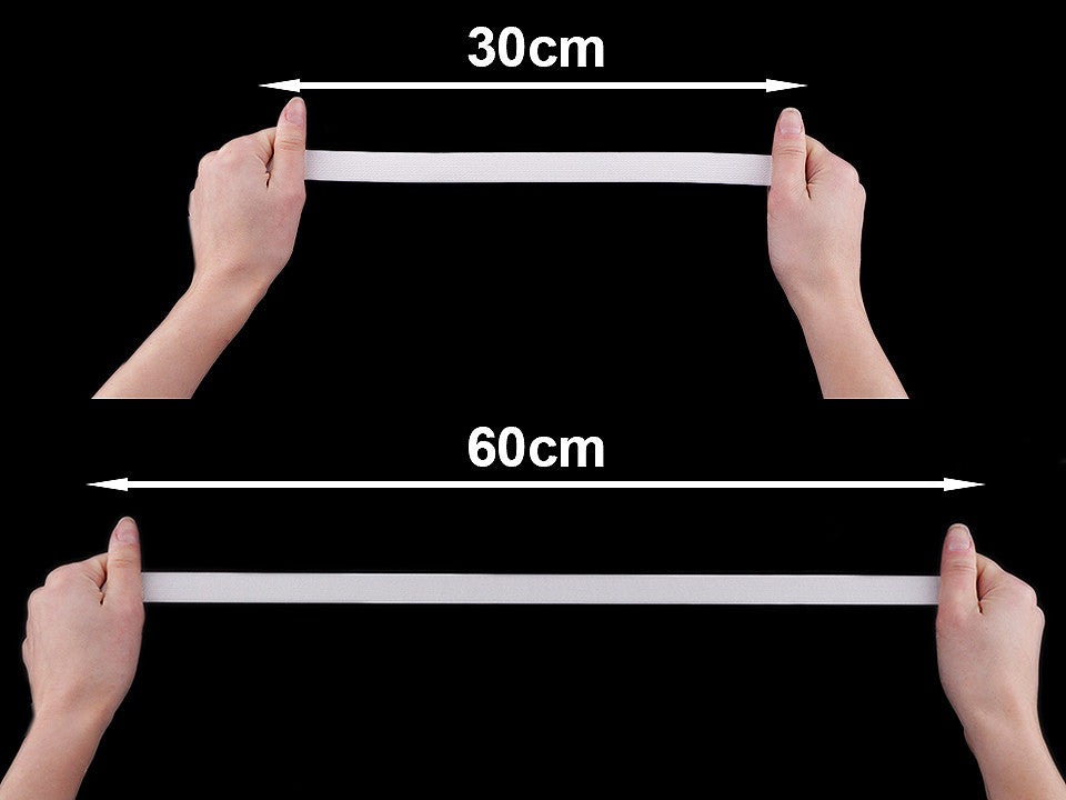 Élastique tissé, largeur 20 mm
