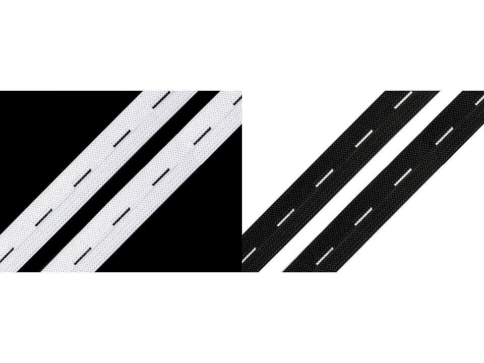 Boutonnière élastique, largeur 20 mm