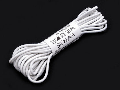 Cordon élastique rond MAGGIE, Ø 2mm,  par 3m