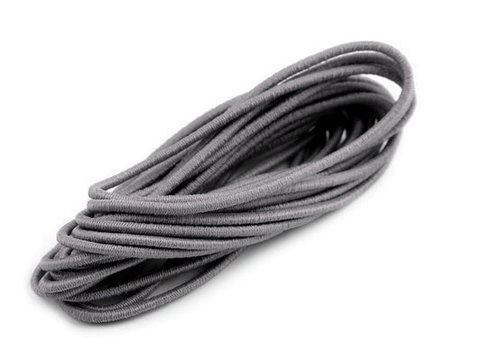 Cordon élastique rond MAGGIE, Ø 2mm,  par 3m