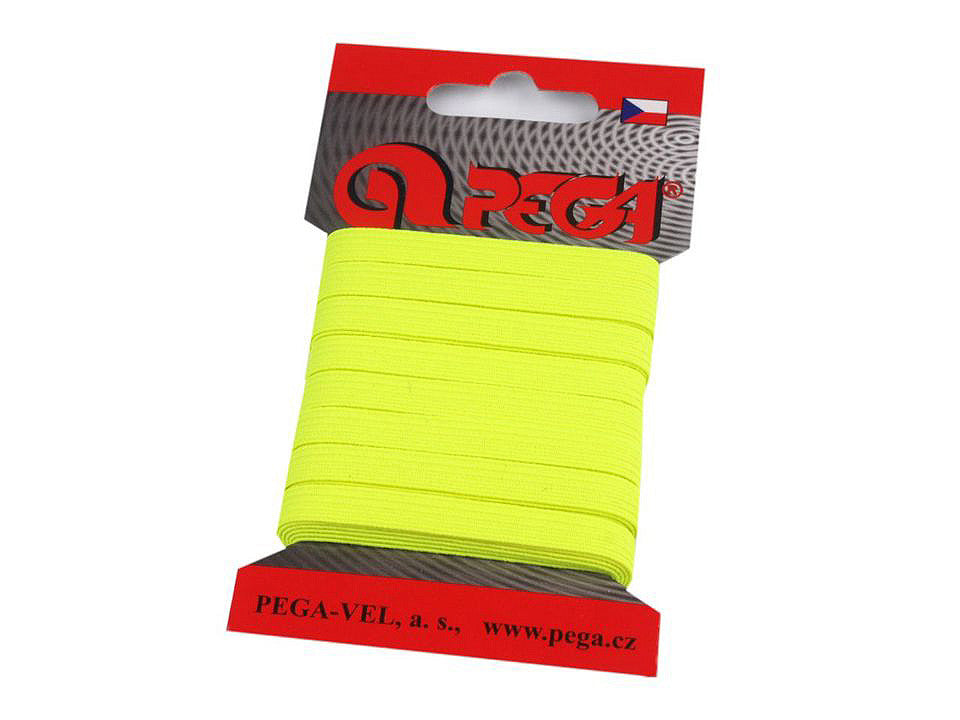 Bande élastique pour lingerie, 7 mm, différentes couleurs