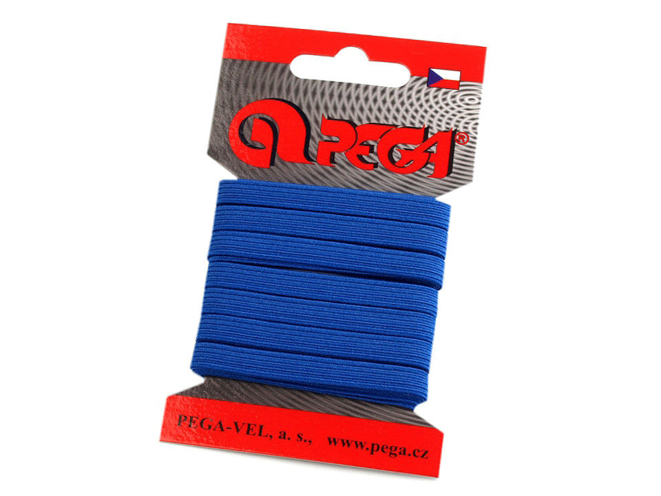Bande élastique pour lingerie, 7 mm, différentes couleurs