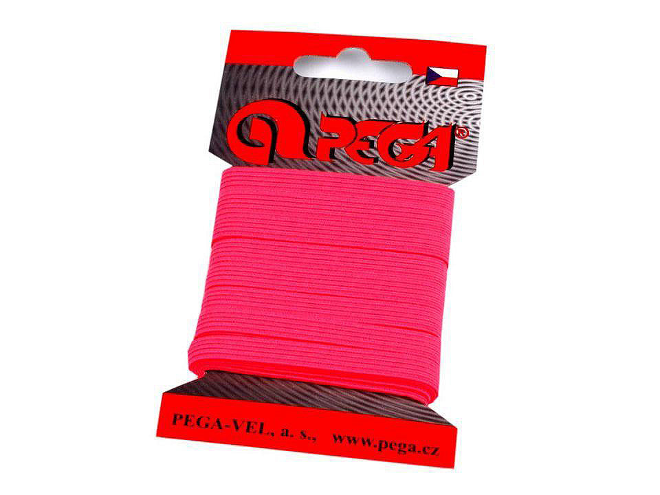 Bande élastique pour lingerie, 7 mm, différentes couleurs
