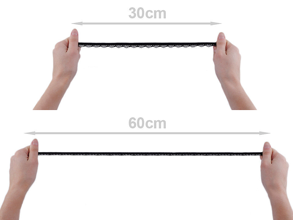 Dentelle élastique 12 mm