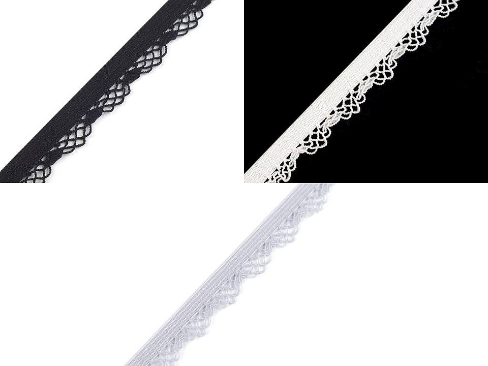 Dentelle élastique 12 mm