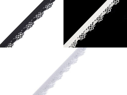 Dentelle élastique 12 mm