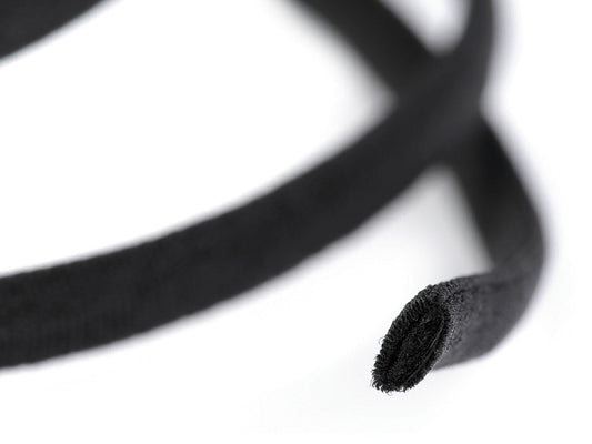 Ruban élastique pour bretelles de soutien-gorge, largeur garnie 5 mm