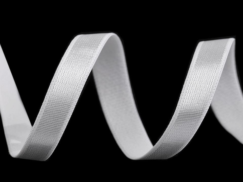 Élastique satiné pour bretelle de soutien-gorge, largeur 10 mm