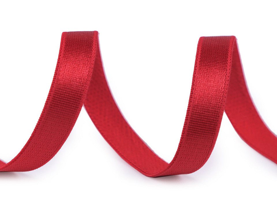 Élastique satiné pour bretelle de soutien-gorge, largeur 10 mm