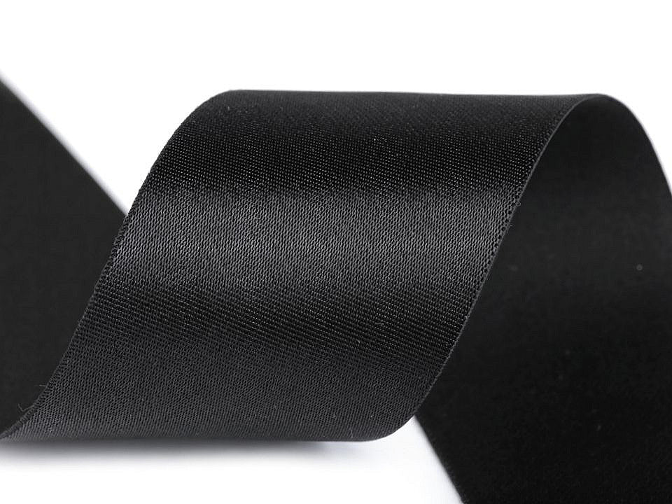 Ruban élastique satiné, largeur 50 mm