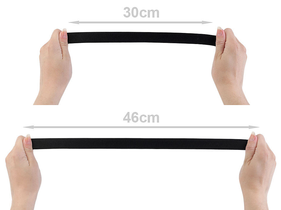 Élastique satiné, 20 mm