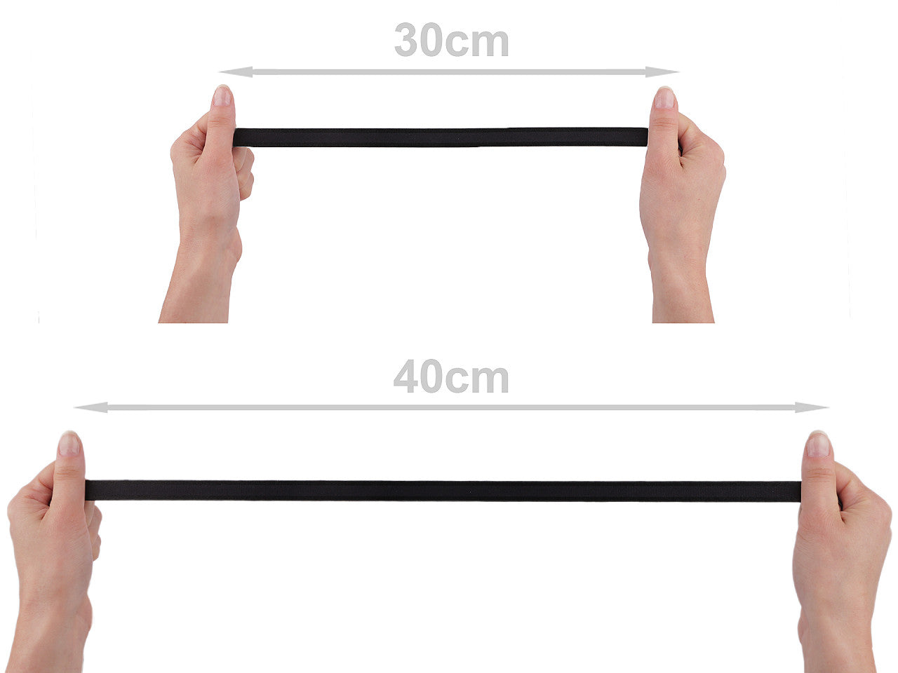 Élastique pour bretelles, largeur 15 mm