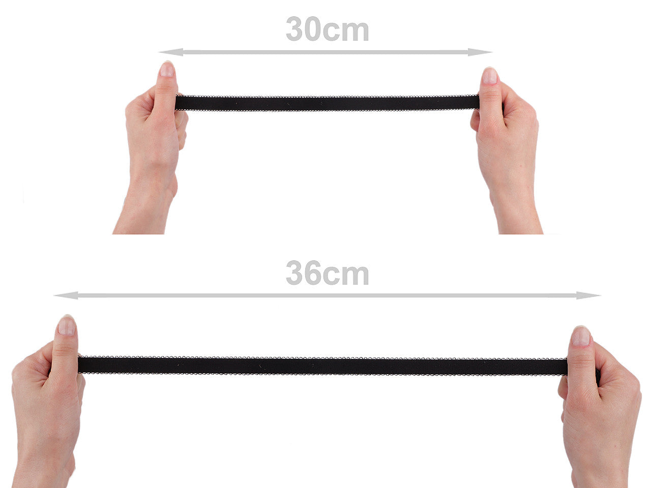 Élastique pour bretelles, largeur 16 mm