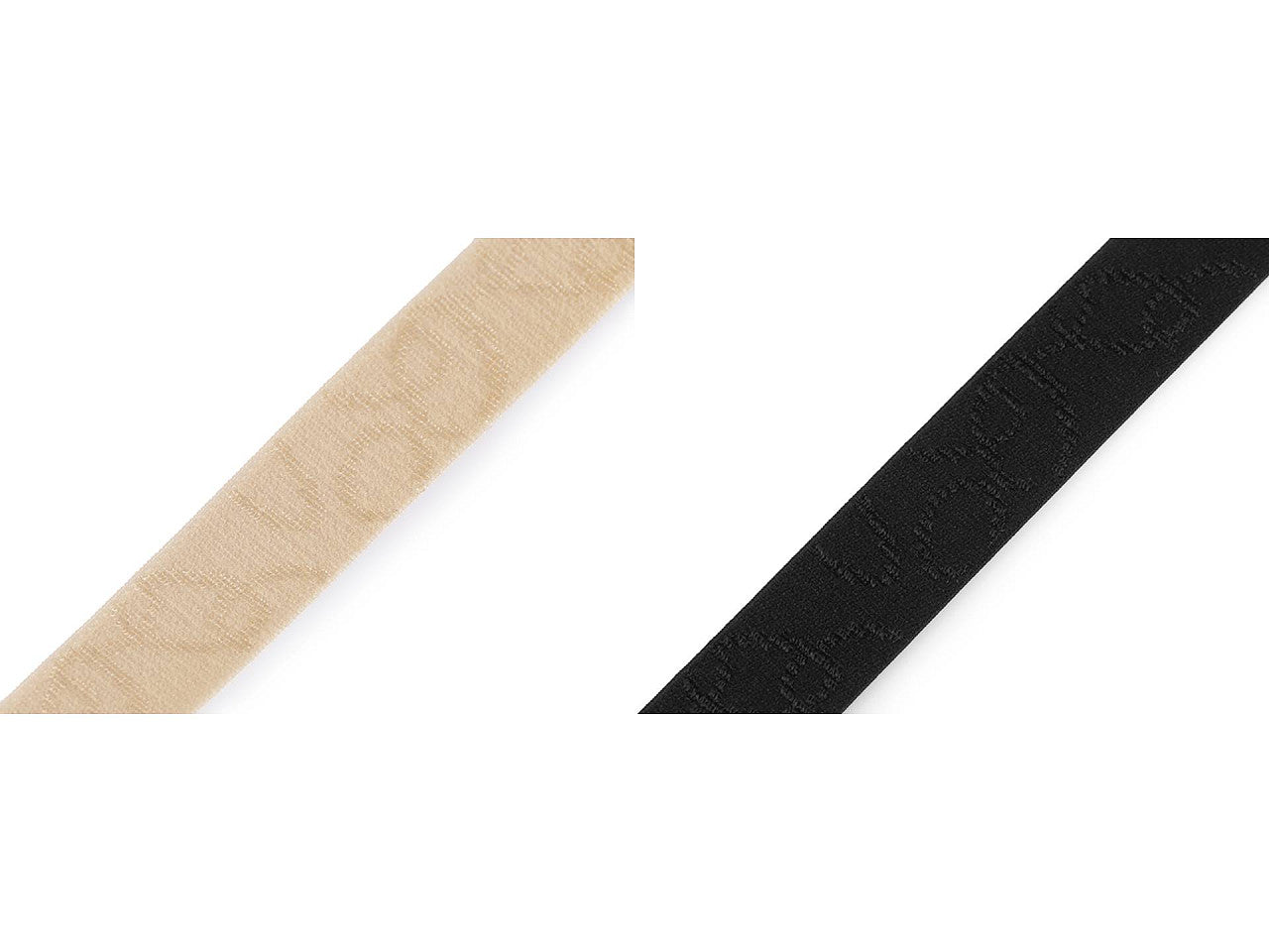 Elastique pour bretelles avec motif satiné, largeur 18 mm