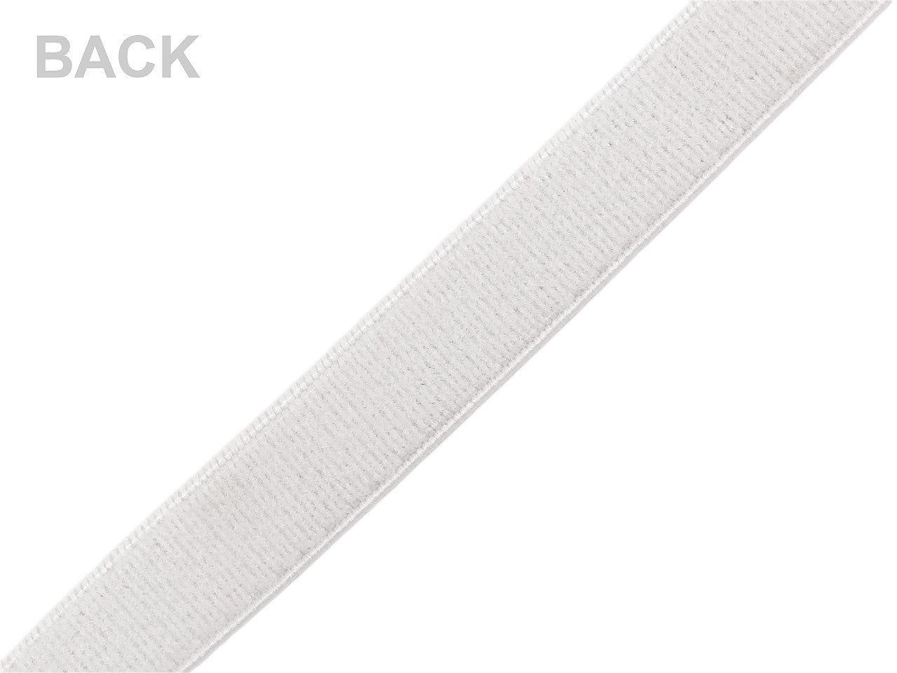 Ruban élastique pour bretelles en brocart, largeur 10 mm, avec lurex - 13.5m