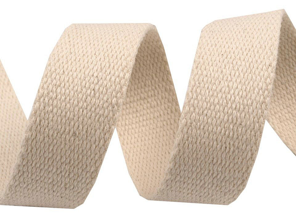 Sangle en coton, largeur 30 mm, épaisseur renforcée