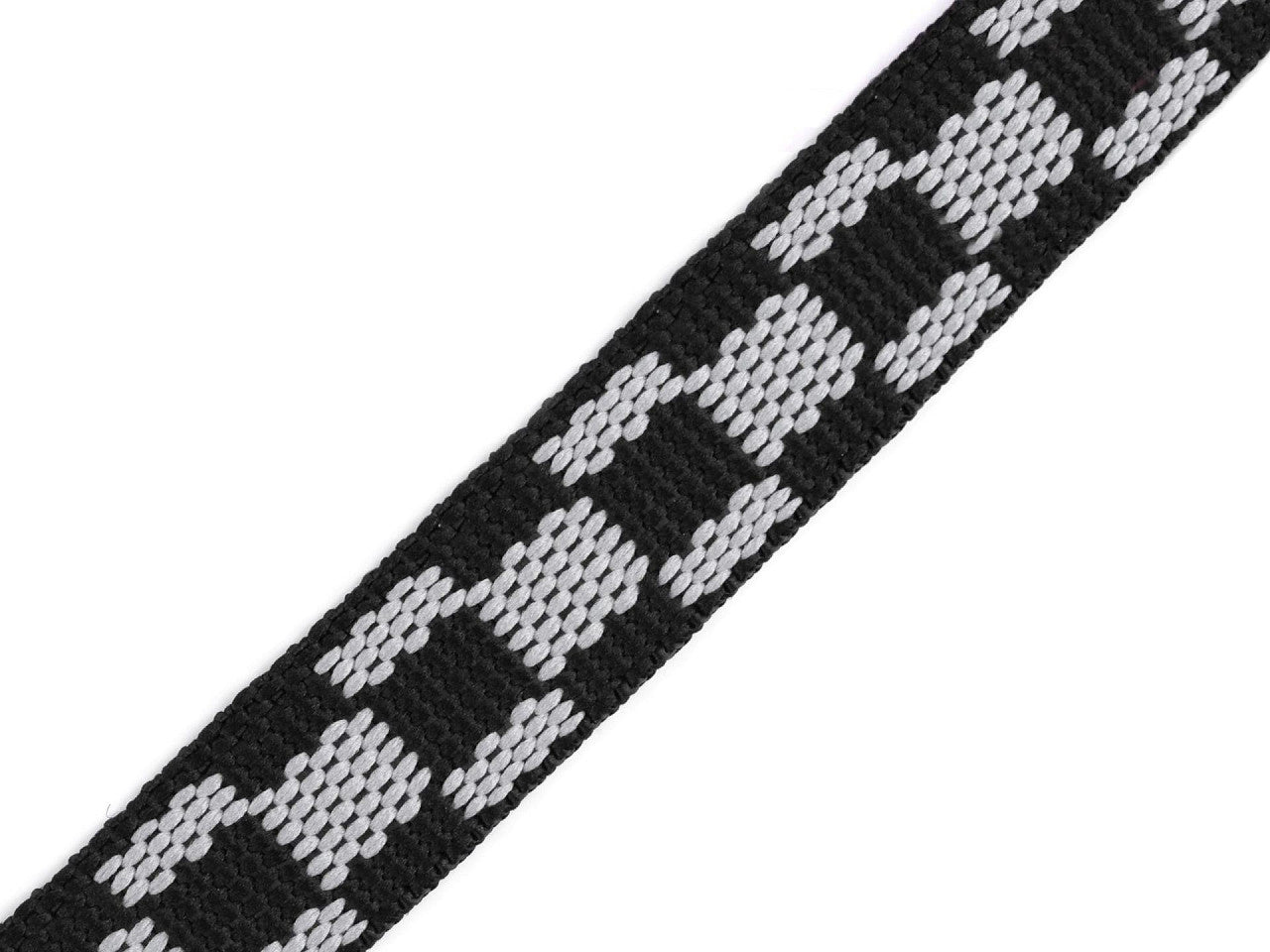 Sangle tressée double face, largeur 20 mm - 25m