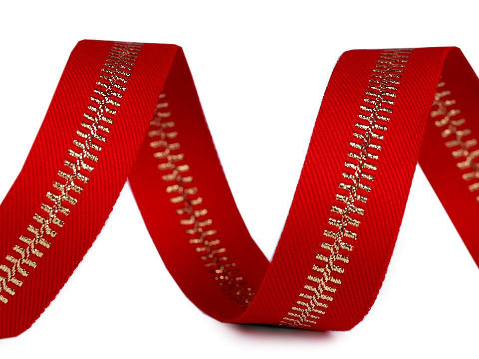 Ruban imitation FAG pour bande latérale de pantalon, largeur 20 mm - 22.5m