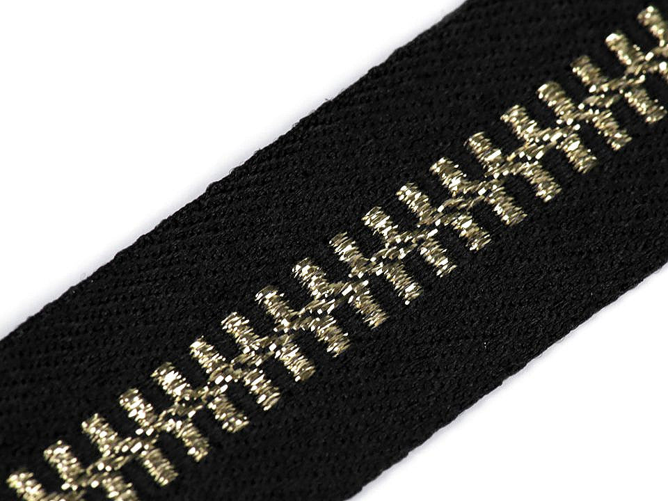 Ruban imitation FAG pour bande latérale de pantalon, largeur 20 mm - 22.5m