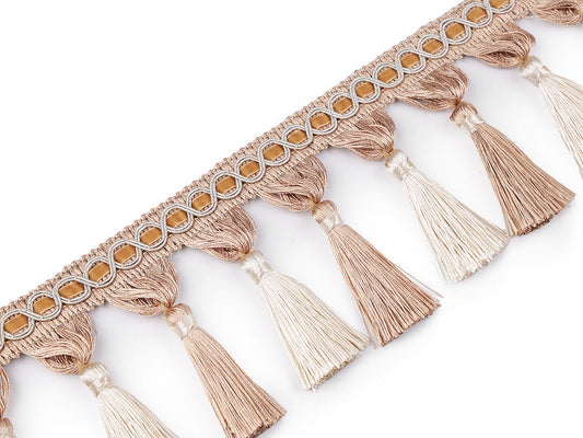 Liseré avec pampilles, largeur 11 mm