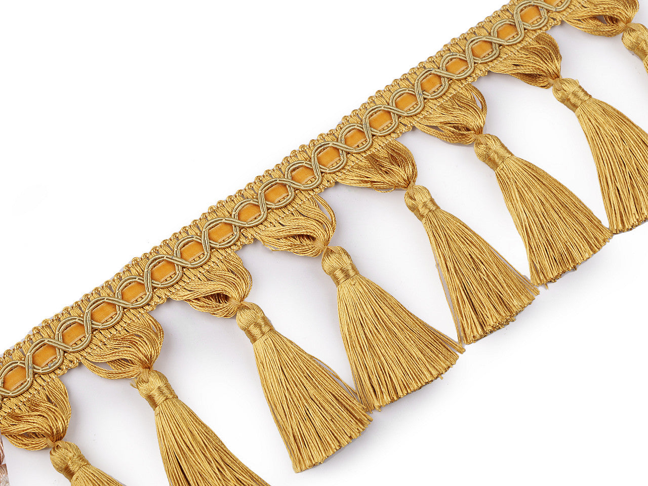 Liseré avec pampilles, largeur 11 mm