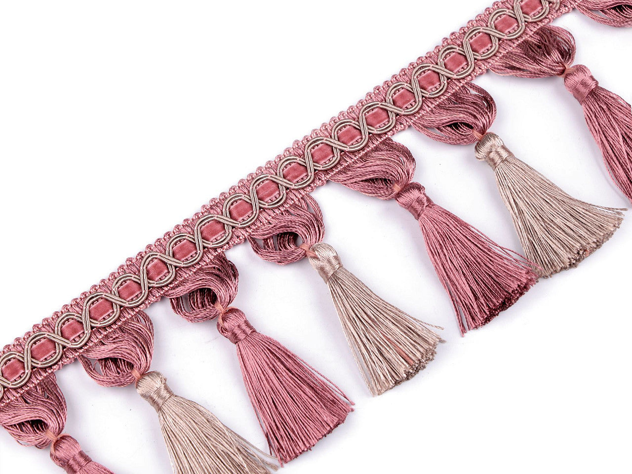 Liseré avec pampilles, largeur 11 mm