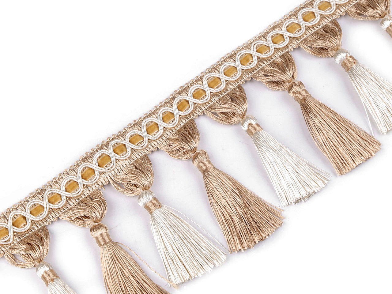 Liseré avec pampilles, largeur 11 mm