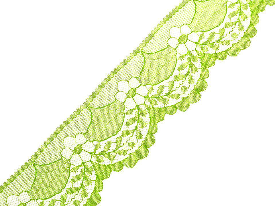 Liseré en dentelle polyamide, largeur 40 mm - 270m