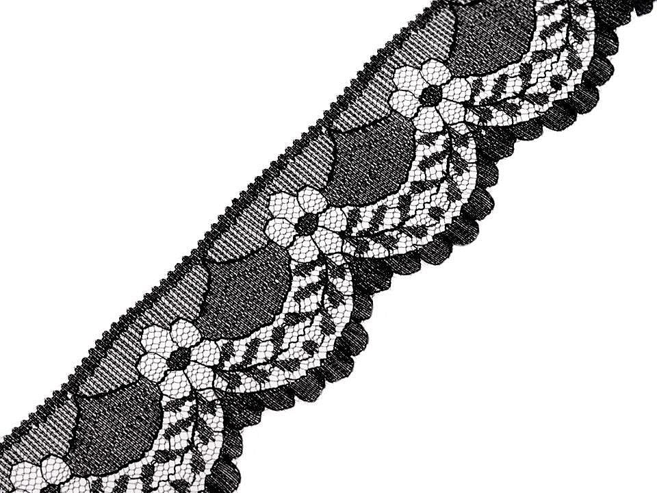 Liseré en dentelle polyamide, largeur 40 mm - 270m