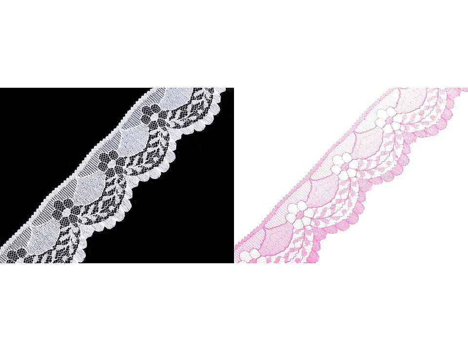 Liseré en dentelle polyamide, largeur 40 mm - 270m